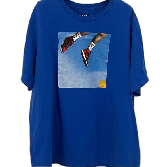 Nike Other - Retro Nike Jordan Jump Man Men’s XXL Short Sleeve Shirt